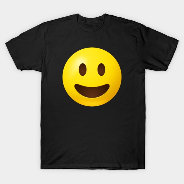 Smiling emoji T-Shirt by Vilmos Varga